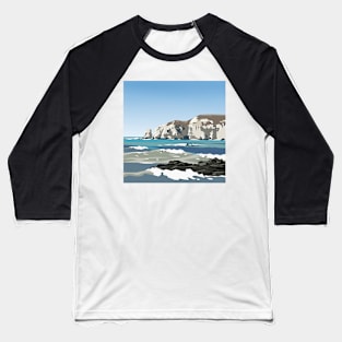 Haumuri Bluff, Kaikoura, NZ Baseball T-Shirt